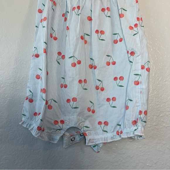 Baby Girls Cherries Romper Just One You - Picture 4 of 11